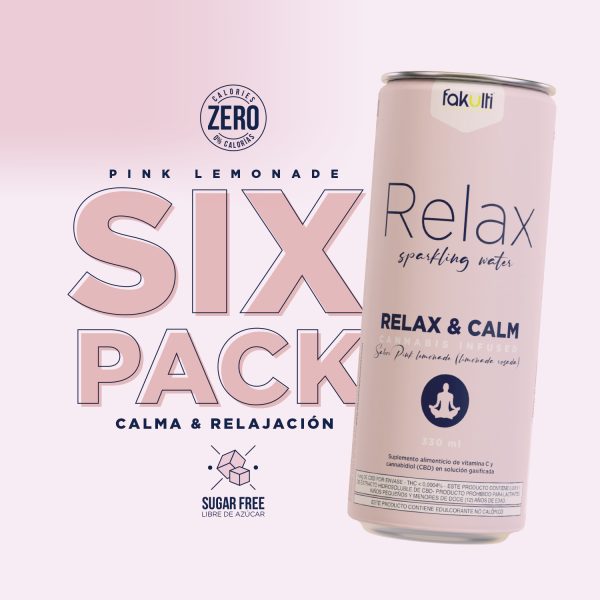 RELAX & CALM Sparkling Water 6Pack